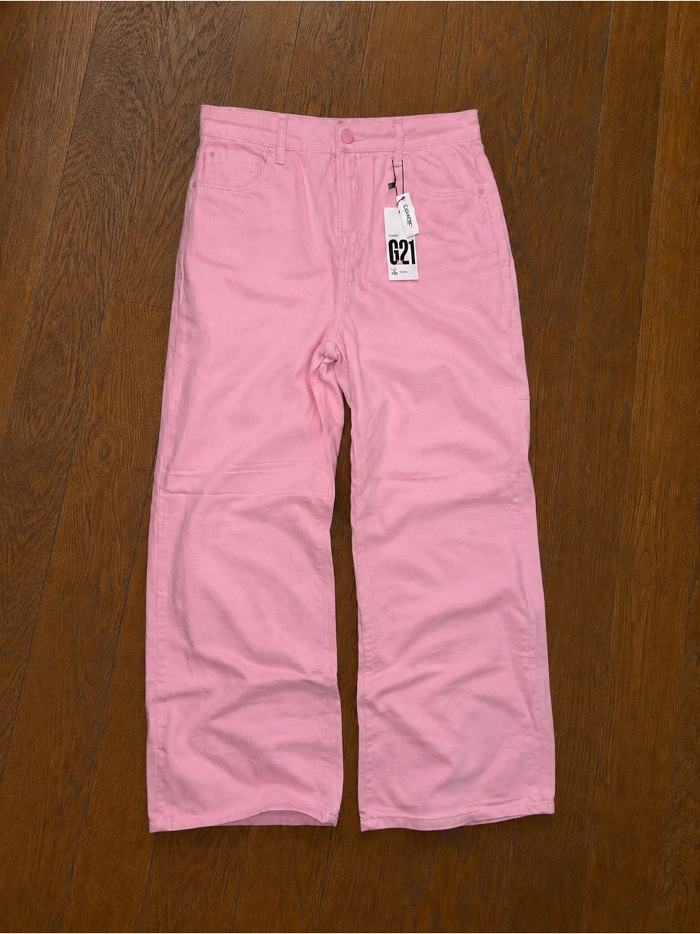 George Pink Straight-Leg Women's Jeans Sz 12